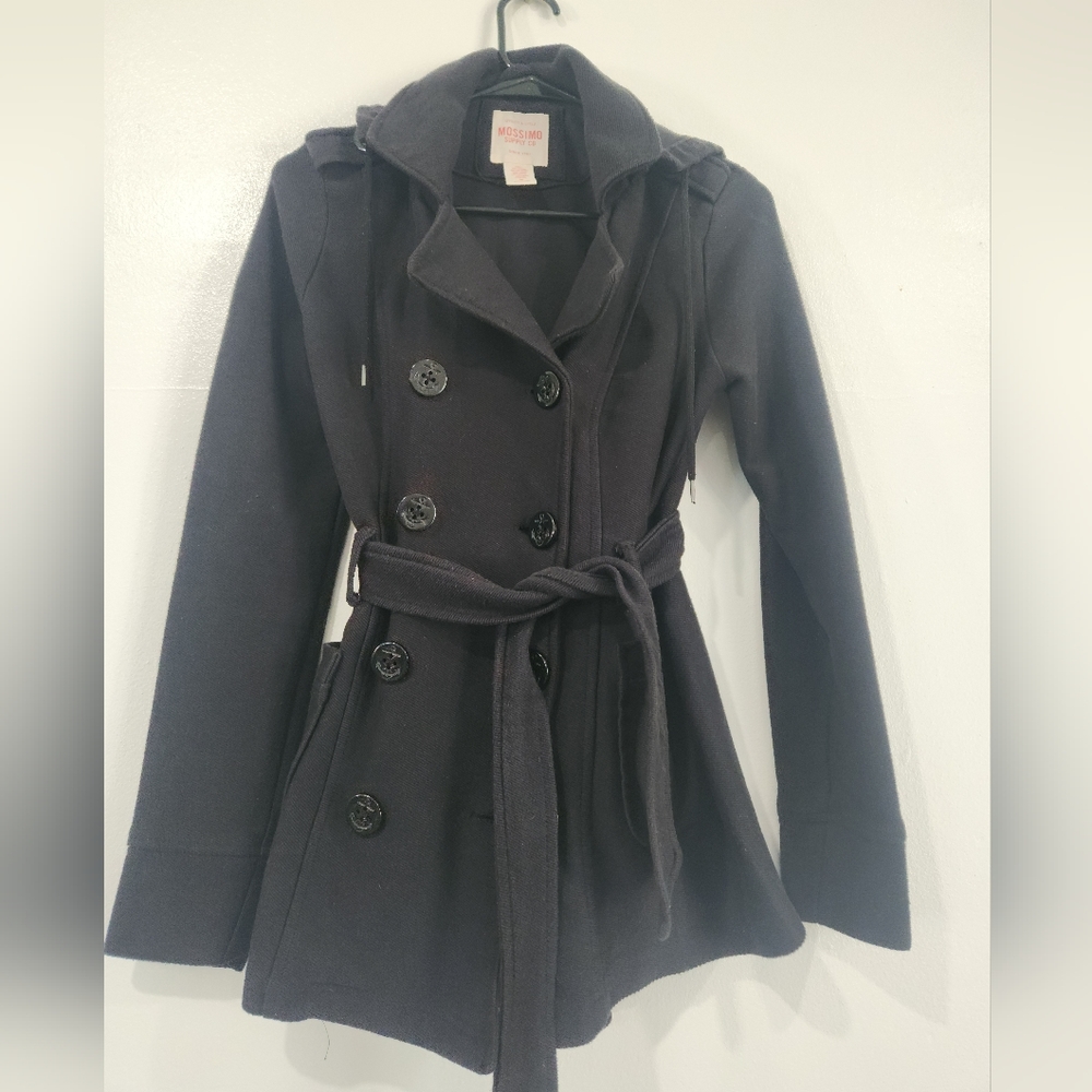 Mossimo Peacoat with anchor buttons